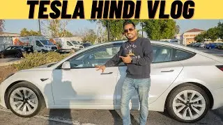 Tesla Model 3 Hindi Review| Tesla Self Driving | HINDI VLOG