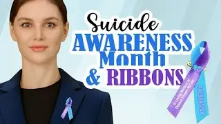 Suicide Awareness Ribbons - Suicide Awareness Month - The Funeral Program Site