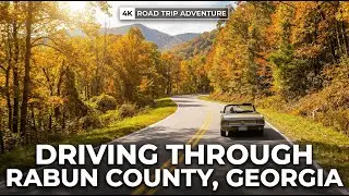 Driving through Rabun County, Georgia