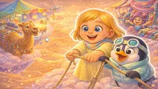 Emma & Chilly Save the Rainbow Market Above the Floating Desert 🌈🏜️✨