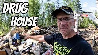 Drug House Trash Clean Up