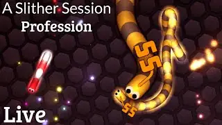 A Slither Session Profession | Slither.io/Splix.io Live Stream
