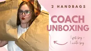 Double Coach Handbag Unboxing!!