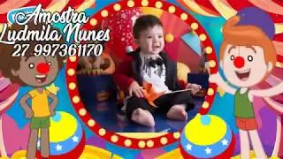 Convite Animado Circo do Mundo Bita