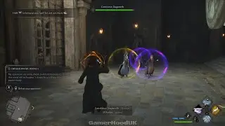 HOW TO COMPLETE CROSSED WANDS ROUND 3! SOLO 1 VS 4 ON HARDEST DIFFICULTY - HOGWARTS LEGACY DUELING