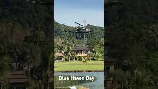 Helicopter in Koh Chang