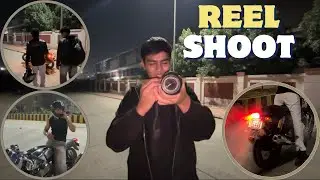 Reel shoot😎 || bike kharab ho gyii🥲