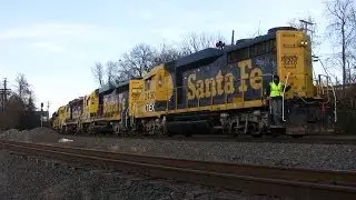 Santa Fe GP30's Find a New Home