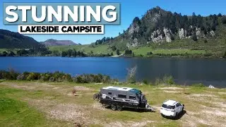 Freedom Camping at its FINEST  | Lake Whakamaru, New Zealand
