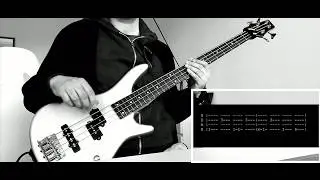 The Weeknd - Blinding Lights (Bass Cover) + TAB @TheWeeknd