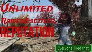 Fallout 76 New Unlimited Settler/Raider Reputation(Easy!)