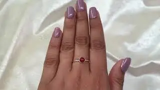 Solacely - 925 Sterling Silver Crystal Rings