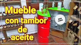 Мебель с масляным барабаном
