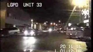 Eluding police while drunk!