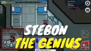 Stebon the genius Among Us Funny Moments #Shorts