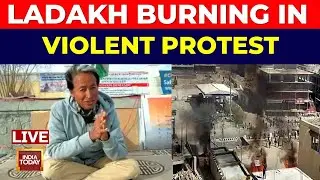 Ladakh Statehood Protest LIVE Ground Report | Sonam Wangchuk's Appeal As Protest Erupts In Ladakh