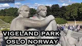 vigeland park oslo norway walk around #travel #oslo #vigelandparkoslonorway #europe 