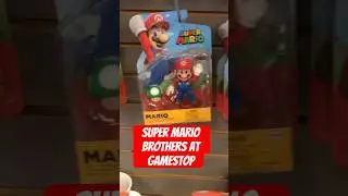 Super Mario Brothers at GameStop #supermario #nostalgia #supermariobros #nintendo #gamestop #toys
