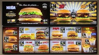 Restaurants Screen menu Design || How to Create Digital Menu For Restaurants