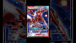 Pokemon cards with Avengers #pokemon #pokemoncards #pokemontcg #avengers #viral