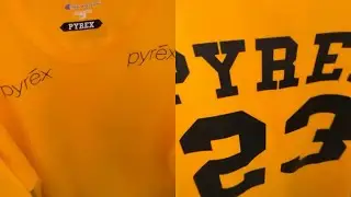 People Still Have Deadstock PYREX 23 Shirts by Virgil Abloh 😳