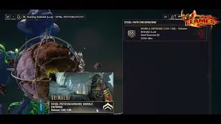 Warframe Steel Path Incursion Lua (Grimaldi) Mission Mobile Defense level 125-130