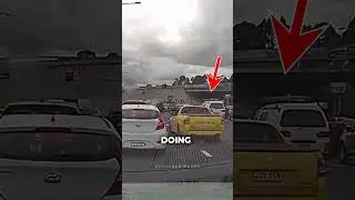 Car Crash Because Of ROAD RAGE
