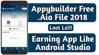 New Earning App Free .Aia File || Android Studio Look | Advanced Features | Tech Developer