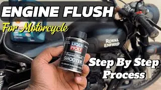 Engine Flush in Royal Enfield - Engine Cleaning & Smooth | Step by Step Process |