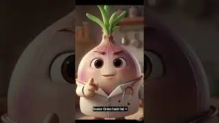 Hair Fall? Onion Doctor Hai Na! #Shorts#HairFall #HairGrowth #FoodAsDoctor #BalGirana #FunnyShorts