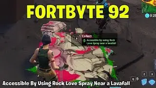 Fortbyte 92 location - South of the Volcano