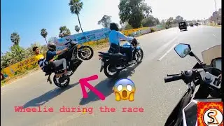 KTM RC200 vs R15V3 / close calls / street fun