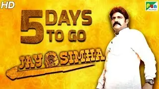Jay Simha | 5 Days To Go | New Action Hindi Dubbed Movie | Nandamuri Balakrishna, Nayanthara