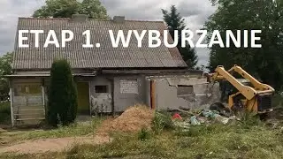 REMONT STAREGO DOMU. WYBURZANIE  #001 #remontdomu #shanty #starydom #dom #wyburzenia