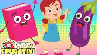 Impariamo: Verdure, Colori, Dove vivono gli Animali,  Emozioni e Sentimenti 📚 Video Educativo Mix