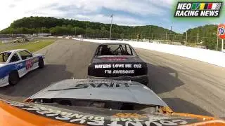 NEO Racing News - Wes Ennis Spins in Compact Heat - 5/25/13