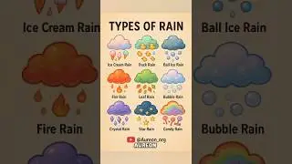 😱 Types Of Rain 🌍 PART 1 #shorts  #typesofrain