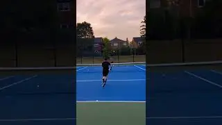 NTRP 3.5 Tennis🎾 Lucky chip charge volley #tennis #toronto