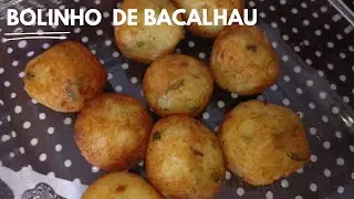 Delicious and crispy cod fritters