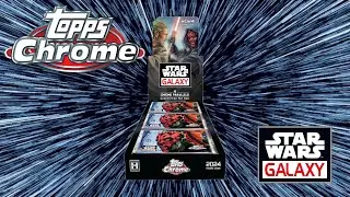 THE HITMAN STRIKES BACK! Opening a 2024 Star Wars Topps Chrome Galaxy Hobby Box!
