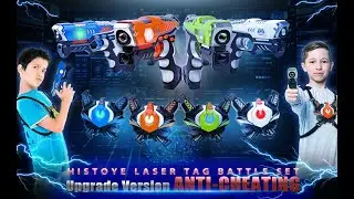HISTOYE Laser Tag Guns Sets of 4 Players