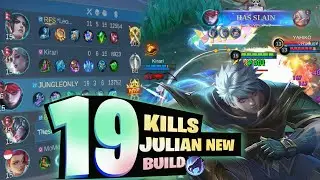USE THIS JULIAN BUILD FOR AGRESSIVE GAMEPLAY | MLBB |