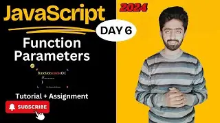 Function and parameter in JavaScript | Web Development and JavaScript course 2024 | lecture 6