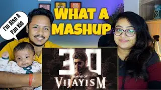 Thalapathy VIJAY - THE SENSATION 3 | 30 Years of Vijayism Special Mashup | SJ Cutz REACTION