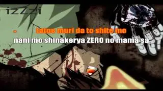 [ KARAOKE ] Katekyo Hitman Reborn OP6 - Easy Go ( instrumental + lyrics )