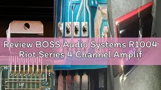 Review BOSS Audio Systems R1004 Riot Series 4 Channel Amplifier Car Audio - Class A/B, 400 High Outp