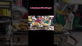 A shopkeeper life with gym