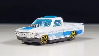 Hot Wheels Mainline Review: Custom '72 Chevy LUV | 2024 HW Hot Trucks