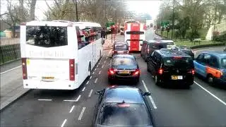 FULL ROUTE VISUAL | Recreating London Bus Route 10 From Hammersmith to Kings Cross