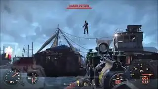funny fallout 4 death/Guile's Theme Song Goes with Everything